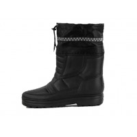 Cizme barbati, imblanite, din cauciuc, Negru, marimi 41-45