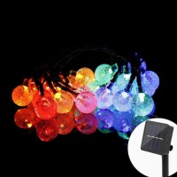 Instalatie solara cu bule 10m 50 LED - MULTICOLOR