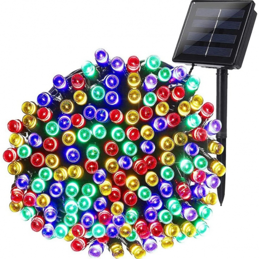 Sir solar 33 metri 300 LED disponibil in 3 nuante: multicolor, alb rece si alb cald Sir solar 33 metri 300 LED disponibil in 3 nuante: multicolor, alb rece si alb cald