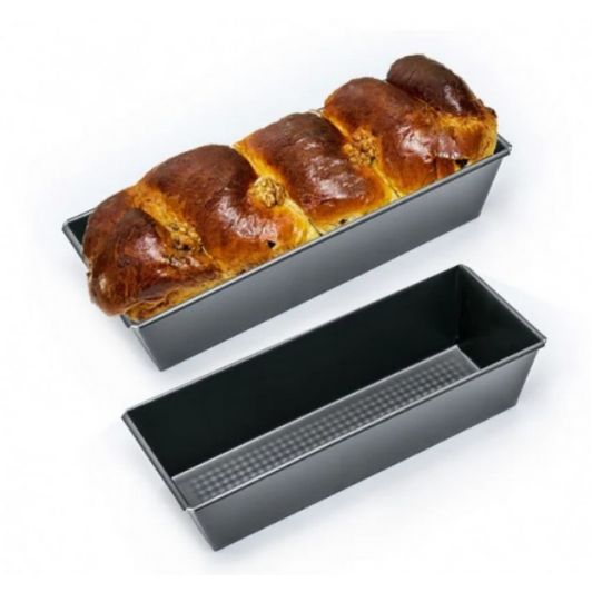 Tava pentru chec sau cozonac, dimensiune 30 cm x 11.5 cm x 7.5 cm