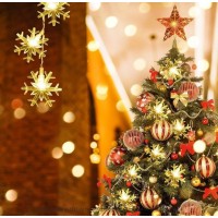 1 + 1 GRATIS Instalatie solara 50 fulgi de zapada, 7 metri, diverse culori