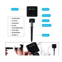 1 + 1 GRATIS Instalatie solara 50 fulgi de zapada, 7 metri, diverse culori