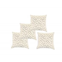 Set 2 x Perna cu umplutura de puf gasca si fata din bumbac 70x70 cm