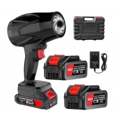 Suflanta portabila,cu 2 acumulatori de 48 v,culoare negru
