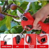 Foarfeca electrica cu 2 Acumulatori, 36V,  pentru vita de vie si crengi