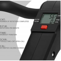 Mini bicicleta de antrenament pentru maini si picioare, inaltime reglabila, afisaj LCD Mini bicicleta de antrenament pentru maini si picioare, inaltime reglabila, afisaj LCD