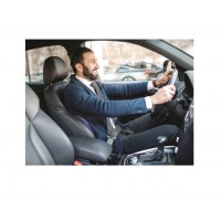 Perna ortopedica pentru spate, suport lombar, spuma cu memorie, ergonomica, 25x45cm