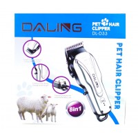 Masina de tuns oi, capre, caini talie medie si mare, 8 in 1, 12 W, 4 capete