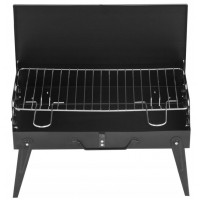 Gratar portabil pentru camping tip diplomat