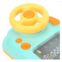 Jucarie Interactiva volan de condus cu circuit curse, sunete si functii, Copii 3-6 Ani