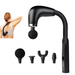 Aparat de masaj cu brat flexibil in forma de U, 4 Capete, Reincarcabil