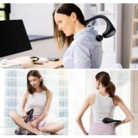 Aparat de masaj cu brat flexibil in forma de U, 4 Capete, Reincarcabil Aparat de masaj cu brat flexibil in forma de U, 4 Capete, Reincarcabil