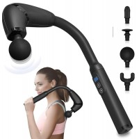 Aparat de masaj cu brat flexibil in forma de U, 4 Capete, Reincarcabil Aparat de masaj cu brat flexibil in forma de U, 4 Capete, Reincarcabil