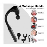 Aparat de masaj cu brat flexibil in forma de U, 4 Capete, Reincarcabil Aparat de masaj cu brat flexibil in forma de U, 4 Capete, Reincarcabil