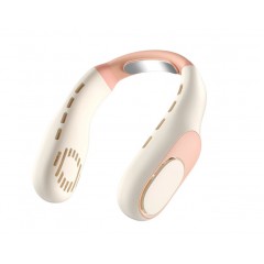 Ventilator portabil de gat, 1200mAh, design ergonomic, fara palete, set cu cablu de date