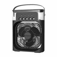 Ventilator portabil 3 în 1 cu pulverizare: racorire, umidificare și iluminare în 7 culori Ventilator portabil 3 în 1 cu pulverizare: racorire, umidificare și iluminare în 7 culori