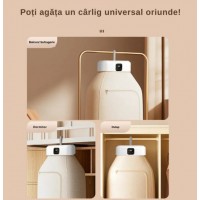 Uscator pentru haine, cu aer cald, pliabil, capacitate 10 kg, uscare rapida, sterilizare UV
