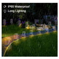 Set 2 Lampi Solare Decorative tip Salcie 120 LED-uri Alb Calda / Alb Rece / Multicolor