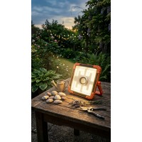 Proiector Solar LED Portabil cu Difuzor Bluetooth Integrat și Fixare Magnetică Proiector Solar LED Portabil cu Difuzor Bluetooth Integrat și Fixare Magnetică