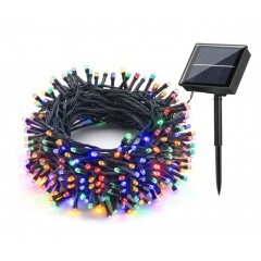 Sir solar 12 metri, 100 LED, diverse culori Sir solar 12 metri, 100 LED, diverse culori