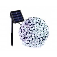 Sir solar 12 metri, 100 LED, diverse culori Sir solar 12 metri, 100 LED, diverse culori