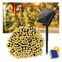 Sir solar 12 metri, 100 LED, diverse culori Sir solar 12 metri, 100 LED, diverse culori