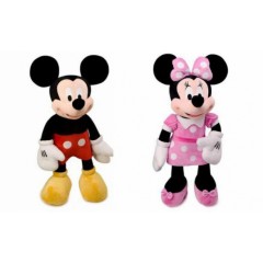 Noile plusuri Mickey Mouse sau Minnie Mouse, 40 cm