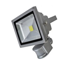 Proiector LED 30W cu senzor miscare, din aluminiu de inalta rezistenta pentru interior/ exterior