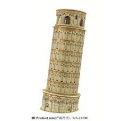 Puzzle 3D Tower of Pisa ,Italia