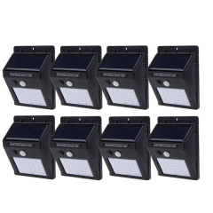 Set 8 Lampi Solare, portabile, cu senzor, 30 LED
