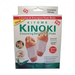 Set 50 plasturi detoxifiere Kinoki si o pereche de sosete terapeutice