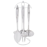 Set 7 ustensile pentru bucatarie , din inox