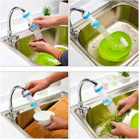 Set 2 capete flexibile pentru robinet antistropire, pentru un consum redus de apa