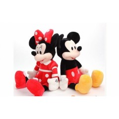 Set 2 plusuri, Mickey si Minnie, 30 cm