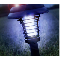Lampa solara functie dubla: LED si anti-insecte zburatoare, UV