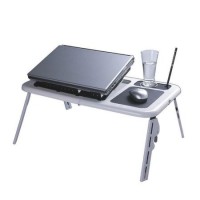 Masuta multifunctionala pentru laptop cu 2 ventilatoare E-Table