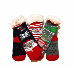 Ciorapi cu interior imblanit pentru copii Model Winter Season