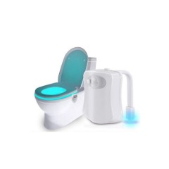 Lampa LED pentru vasul de toaleta cu senzor de miscare