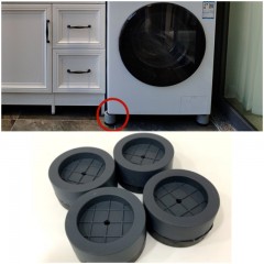 Set de 4 piese suport anti-zgomot și antiderapante pentru mașina de spălat