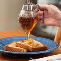 Set 2x Dozator pentru miere, sirop, ciocolata calda