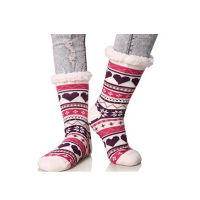 Colanti imblaniti imitatie piele+ciorapi cu interior imblanit pentru femei Model Winter Season