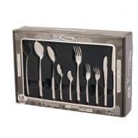 Set tacamuri inox 68 piese