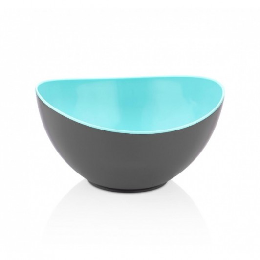Bol oval din plastic, 14X12.5X7.5 cm