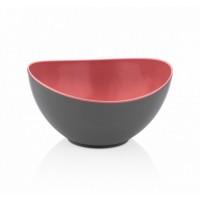 Bol oval din plastic, 14X12.5X7.5 cm