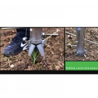 Plantator manual pentru rasaduri din inox