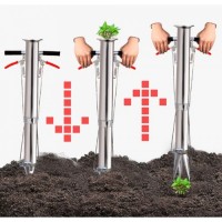 Plantator manual pentru rasaduri din inox