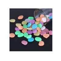Set 100 pietre decorative fosforescente culoare multicolor