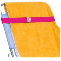 Set 2 x banda elastica pentru mentinerea prosopului 100x5cm