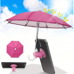 Mini umbrela pentru telefon