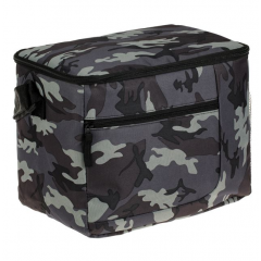 Geanta izoterma gri camuflaj 31x21x25cm - 16L